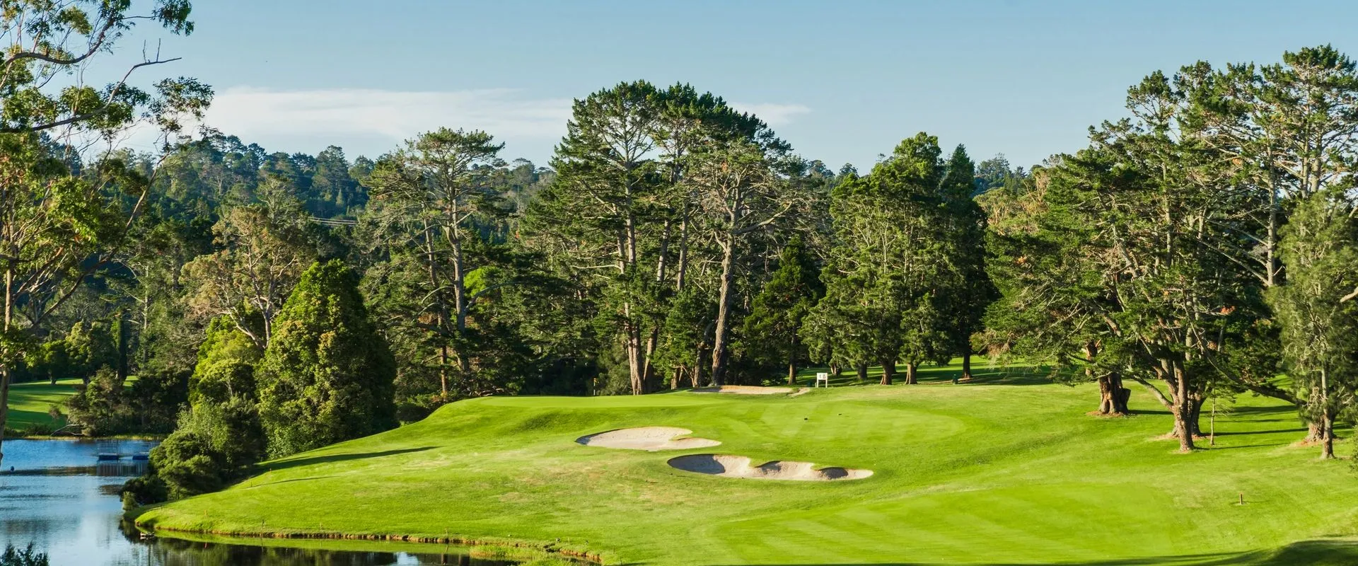 Championship golf course near Pattaya Thailand